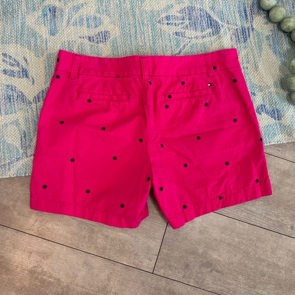 Pink and Black Bermudas with Nautical Flair